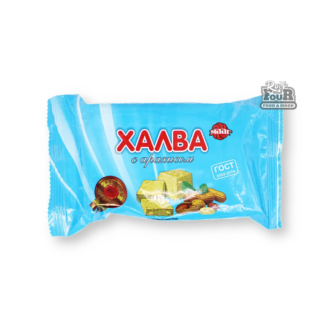 Sunflower halva "Maag" with peanuts 200g